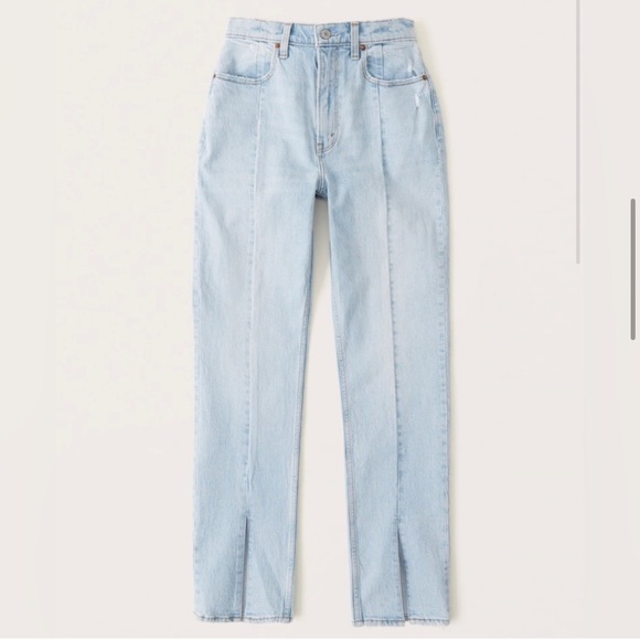 Abercrombie Ultra High Rise 90s Straight Jean - Picture 6 of 6